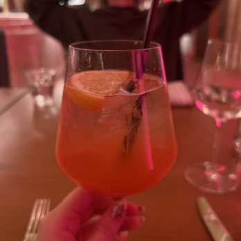 Tellers - OKC - Blood Orange Spritz - Italian Near Me - Oklahoma City, Oklahoma