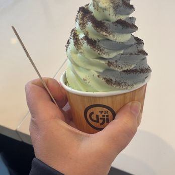 Uji Time Dessert - Sesame and honeydew swirl - Desserts Near Me - Concord, California