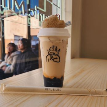 HEYTEA - Bobo Milk Tea (REAL) (LITE) - Bubble Tea Near Me - San Jose, California