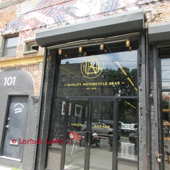Union Garage - Exterior shot of Union Garage Carroll Garden Brooklyn 8 July 2017 © Photo by Lucinda Lewis - Motorcycle Gear Near Me - Bridgeport, Connecticut Union Garage - Exterior shot of Union Garage Carroll Garden Brooklyn 8 July 2017 © Photo by Lucinda Lewis - Motorcycle Gear Near Me - Bridgeport, Connecticut