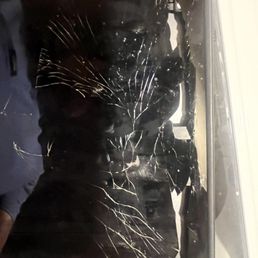 Cracked iPad Cracked iPad