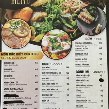 Kieu Vietnamese Cuisine - Take out menu - Vietnamese Near Me - Honolulu, Hawaii Kieu Vietnamese Cuisine - Take out menu - Vietnamese Near Me - Honolulu, Hawaii