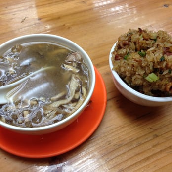 蛇王協 - Small bowl of snake soup ($38 HKD) and stir-fly sticky rice ($15 HKD) - Cantonese Near Me - Hong Kong, HK