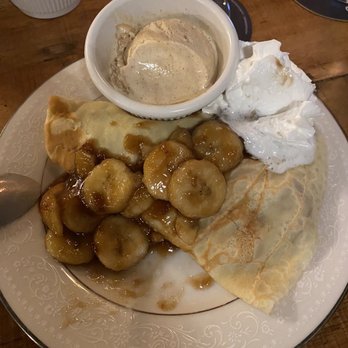 The Bistro - This Bananas Foster is beyond comment. It was hands down the best dessert I've ever enjoyed in any restaurant anywhere - Breakfast & Brunch Near Me - Elizabeth City, North Carolina The Bistro - This Bananas Foster is beyond comment. It was hands down the best dessert I've ever enjoyed in any restaurant anywhere - Breakfast & Brunch Near Me - Elizabeth City, North Carolina