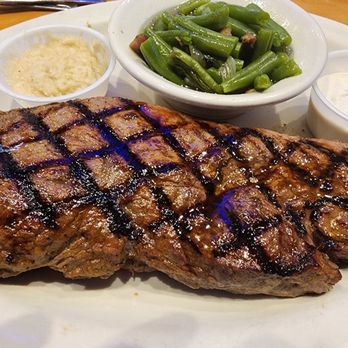 Texas Roadhouse - Hand-cut Sirloin 16oz. Medium rare. It was perfectly grilled. - Steakhouses Near Me - Parker, Colorado Texas Roadhouse - Hand-cut Sirloin 16oz. Medium rare. It was perfectly grilled. - Steakhouses Near Me - Parker, Colorado