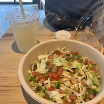 CAVA - Honey chicken bowl with falafel - Mediterranean Near Me - Owings Mills, Maryland