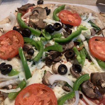 Mellow Mushroom Myrtle Beach - Veg Out GF with "vegan cheese" instead of mozzarella like their menu states is supposed to come with it - Pizza Near Me - Myrtle Beach, South Carolina Mellow Mushroom Myrtle Beach - Veg Out GF with "vegan cheese" instead of mozzarella like their menu states is supposed to come with it - Pizza Near Me - Myrtle Beach, South Carolina