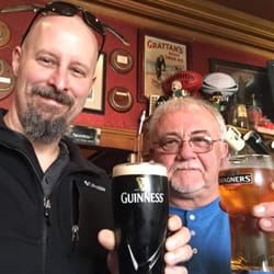 The Dufferin Arms - My good friend Fred (right) who allowed me to tag along on this wonderful adventure to his homeland.