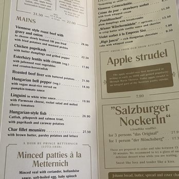 Meissl & Schadn Wien - Menu - Schnitzel Near Me - Vienna, 9 Meissl & Schadn Wien - Menu - Schnitzel Near Me - Vienna, 9