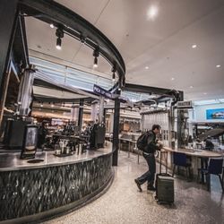 SFO International Terminal and G gates - Coffee
