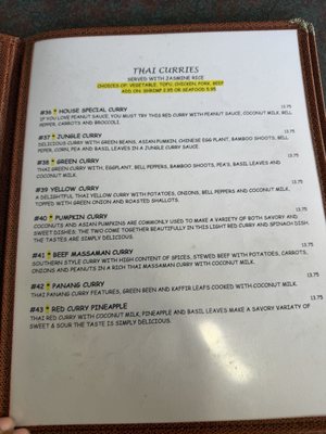 Menu photo 1 The Dalles Thai Cuisine The Dalles, OR Menu photo 1 The Dalles Thai Cuisine The Dalles, OR