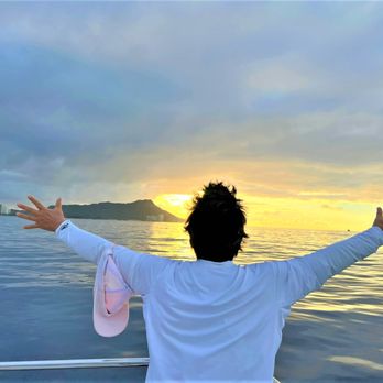 Hawaii Ocean Charters - Mom having a blast! - Whale Watching Tours Near Me - Honolulu, Hawaii Hawaii Ocean Charters - Mom having a blast! - Whale Watching Tours Near Me - Honolulu, Hawaii