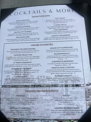 Menu photo 1 City Cellars HTX Houston, TX