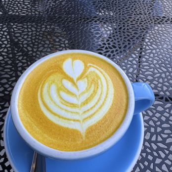 R Cafe & Tea Boutique - Turmeric latte - Coffee & Tea Near Me - New Rochelle, New York
