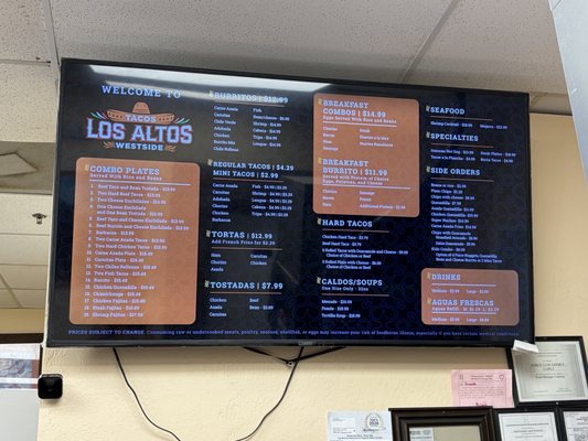 Menu photo 1 Tacos Los Altos Flagstaff, AZ Menu photo 1 Tacos Los Altos Flagstaff, AZ