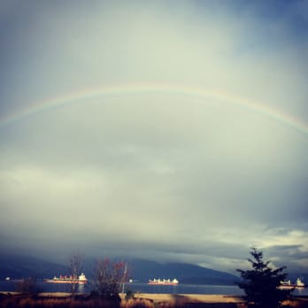 Jericho Beach Park - Full rainbow after winter wonderland rainy day - Parks Near Me - Vancouver, British Columbia Jericho Beach Park - Full rainbow after winter wonderland rainy day - Parks Near Me - Vancouver, British Columbia