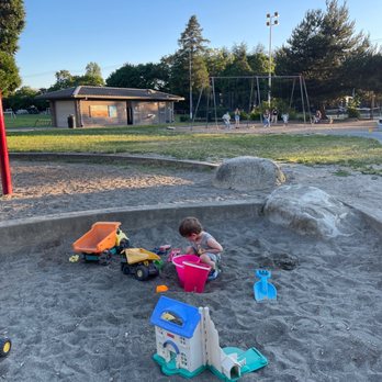 Alki Playground - Sand Pit - Parks Near Me - Seattle, Washington