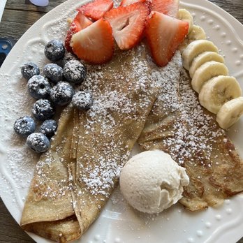 Sage Social Eatery - Nutella Crepes with berries and bananas oohh so good!! - Latin American Near Me - Covina, California Sage Social Eatery - Nutella Crepes with berries and bananas oohh so good!! - Latin American Near Me - Covina, California