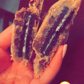 Bakeshop - the inside of the Oreo In A Blanket!! HEAVEN!! - Desserts Near Me - Arlington, Virginia