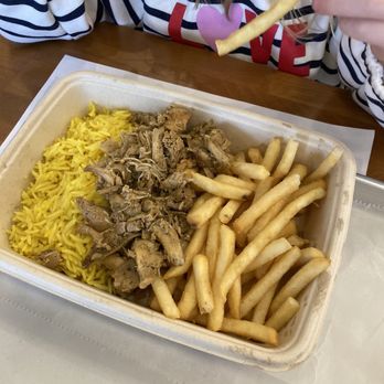 The Kebab Shop - Kids meal (saffron rice, chicken, fries) - Mediterranean Near Me - Georgetown, Texas The Kebab Shop - Kids meal (saffron rice, chicken, fries) - Mediterranean Near Me - Georgetown, Texas