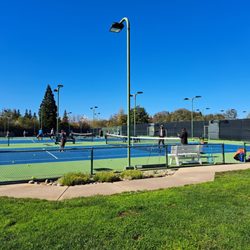 Gold River Sports Club - Tennis courts have lights.