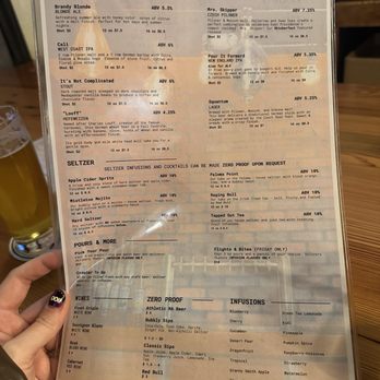 Crook Point Brewing - Drink menu - Breweries Near Me - East Providence, Rhode Island