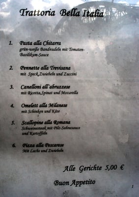 Trattoria Bella Italia by null