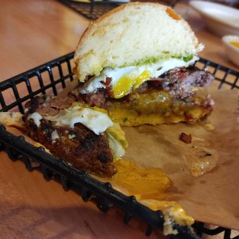 Ruby’s Pizzaria And Grill - My messy sunny side burger - Bars Near Me - Logan, Utah Ruby’s Pizzaria And Grill - My messy sunny side burger - Bars Near Me - Logan, Utah