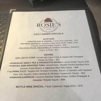 Rosie’s Ocean Gate - Seafood Near Me - Ocean Gate, New Jersey