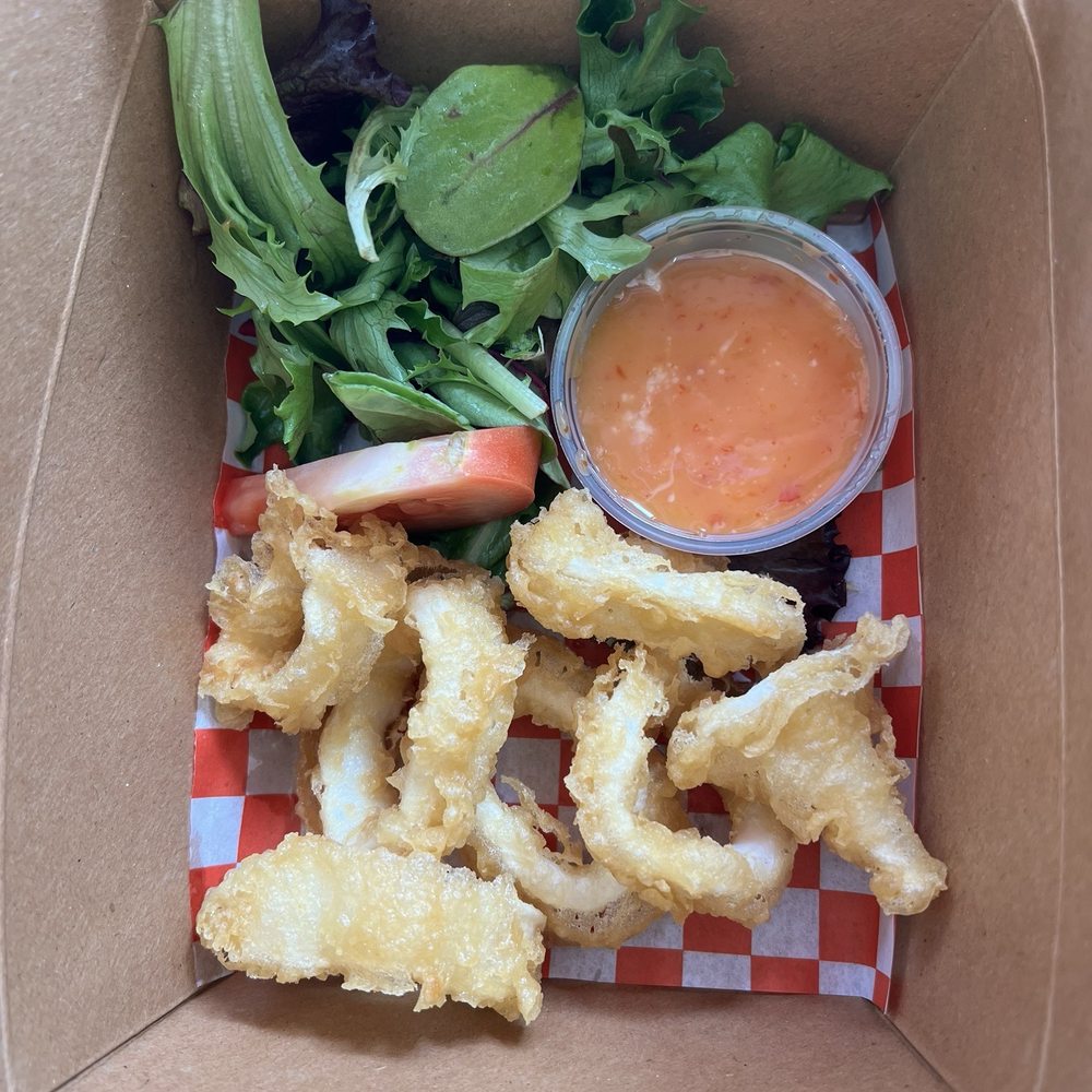 Fried calamari Fried calamari