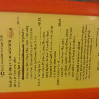 Rice & Noodles - Family dinner menu - Korean Near Me - Pasco, Washington Rice & Noodles - Family dinner menu - Korean Near Me - Pasco, Washington