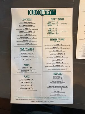 Menu photo 4 Old Country Place Canton, GA Menu photo 4 Old Country Place Canton, GA