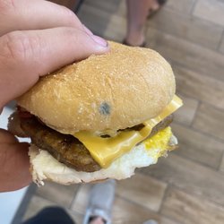 Wendy's - Mold sandwich.