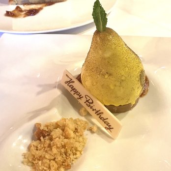 The Perch At Peacock Inn - Pear mousse - New American Near Me - Princeton, New Jersey The Perch At Peacock Inn - Pear mousse - New American Near Me - Princeton, New Jersey