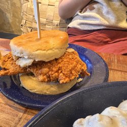 Betty’s Biscuits - Butterbuster (gluten friendly biscuit and fried chicken)