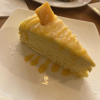 Princeton Tea House - Mango Mille crepe cake - Coffee & Tea Near Me - Franklin Twp, New Jersey Princeton Tea House - Mango Mille crepe cake - Coffee & Tea Near Me - Franklin Twp, New Jersey