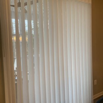 Window Creations of Delaware - Gorgeous sliding door drape - Shutters Near Me - Lewes, Delaware