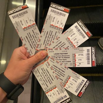 Laugh Factory - a hand holding a bunch of tickets - Comedy Clubs Near Me - Las Vegas, Nevada Laugh Factory - a hand holding a bunch of tickets - Comedy Clubs Near Me - Las Vegas, Nevada