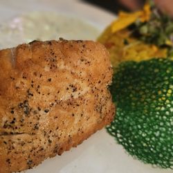Mamajuana Cafe - Stuffed salmon