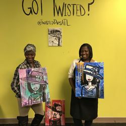 Twisted Dips - TwistedDipsAtl.com VISIT OUR WEBSITE TO SEE UPCOMING CLASS TIMES! Open slots available for Open Studio and or Private Parties!