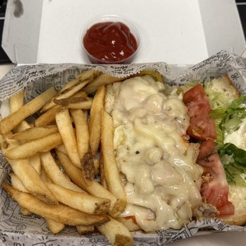 Charleys Cheesesteaks - SMALL CHICKEN BUFFALO with Fries. - Cheesesteaks Near Me - Round Rock, Texas