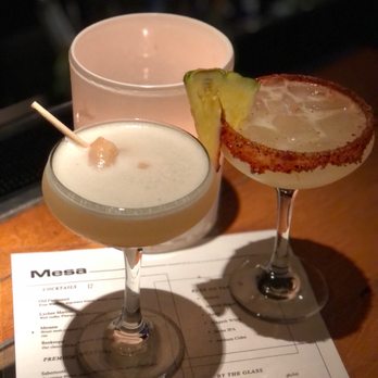 Mesa - Lychee martini and the Mirame - Lounges Near Me - Costa Mesa, California