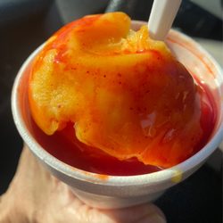 Fruteria Los Trejo - Small mango with chamoy, & fresh squeezed lime juice!