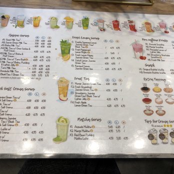 Happy Lemon - Menu 5.25.19 - Juice Bars & Smoothies Near Me - Bellevue, Washington Happy Lemon - Menu 5.25.19 - Juice Bars & Smoothies Near Me - Bellevue, Washington