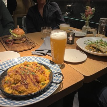 Juniper Bar & Restaurant - Pumpkin gnocchi, walleye special, and burger - American Near Me - Burlington, Vermont