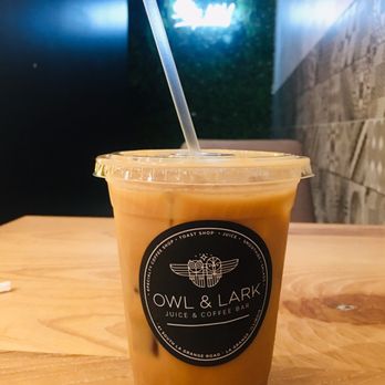 Owl And Lark - Lavender honey latte - Coffee & Tea Near Me - La Grange, Illinois Owl And Lark - Lavender honey latte - Coffee & Tea Near Me - La Grange, Illinois
