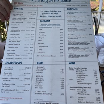 Shrimp Basket - Menu - Seafood Near Me - Destin, Florida Shrimp Basket - Menu - Seafood Near Me - Destin, Florida