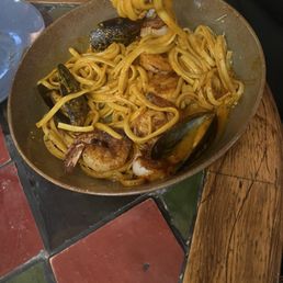 Seafood pasta Seafood pasta