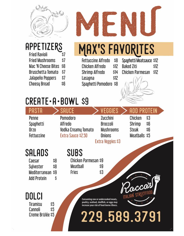 Rocco’s Italian Streetfood Logo