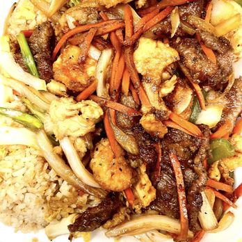 Magic Wok - Black pepper delight (chicken and shrimp) - Chinese Near Me - Birmingham, Alabama